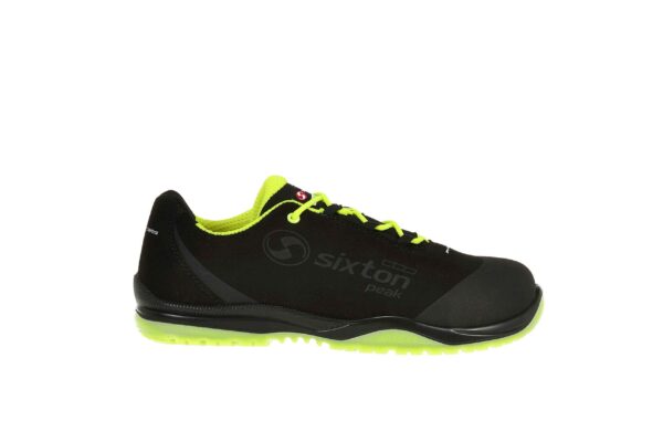 Lage werkschoen Sixton Cuban Zwart/Geel Air BOA ESD S3 SRC